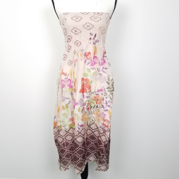 Lapis Dresses & Skirts - Lapis Strapless tube top dress  Beach cover up